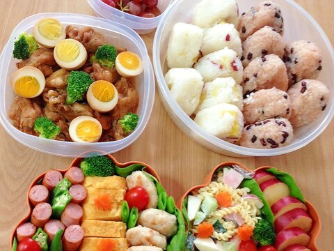 ２０１３☆運動会のお弁当♪